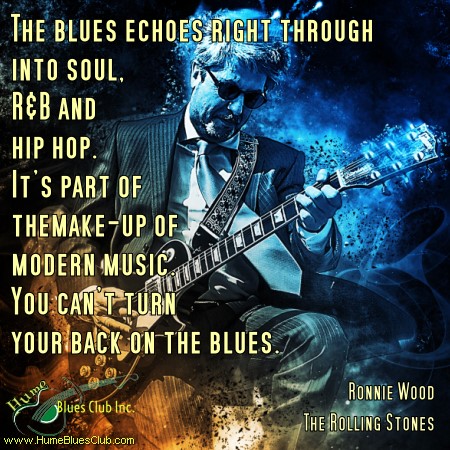 The blues echoes right through into soul