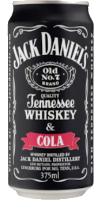 can of UDL Jack Daniels & Cola