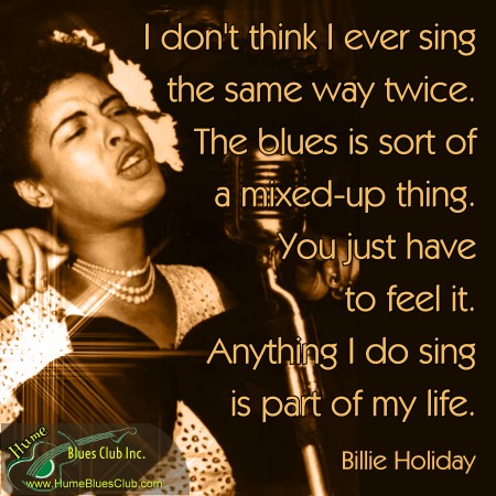 Billie Holiday quote